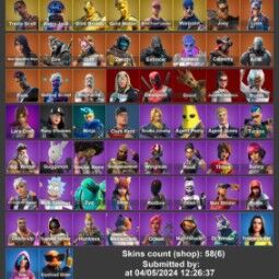 ✨[PC/PSN/XBOX] 58 Skins 💎 OG STW 💎 Travis Scott 💎 Astro Jack 💎 Customized Captain 💎 Galaxy Scout 💎 Ninja 💎 Full Access 💎 Instant Delivery #496✨ 0